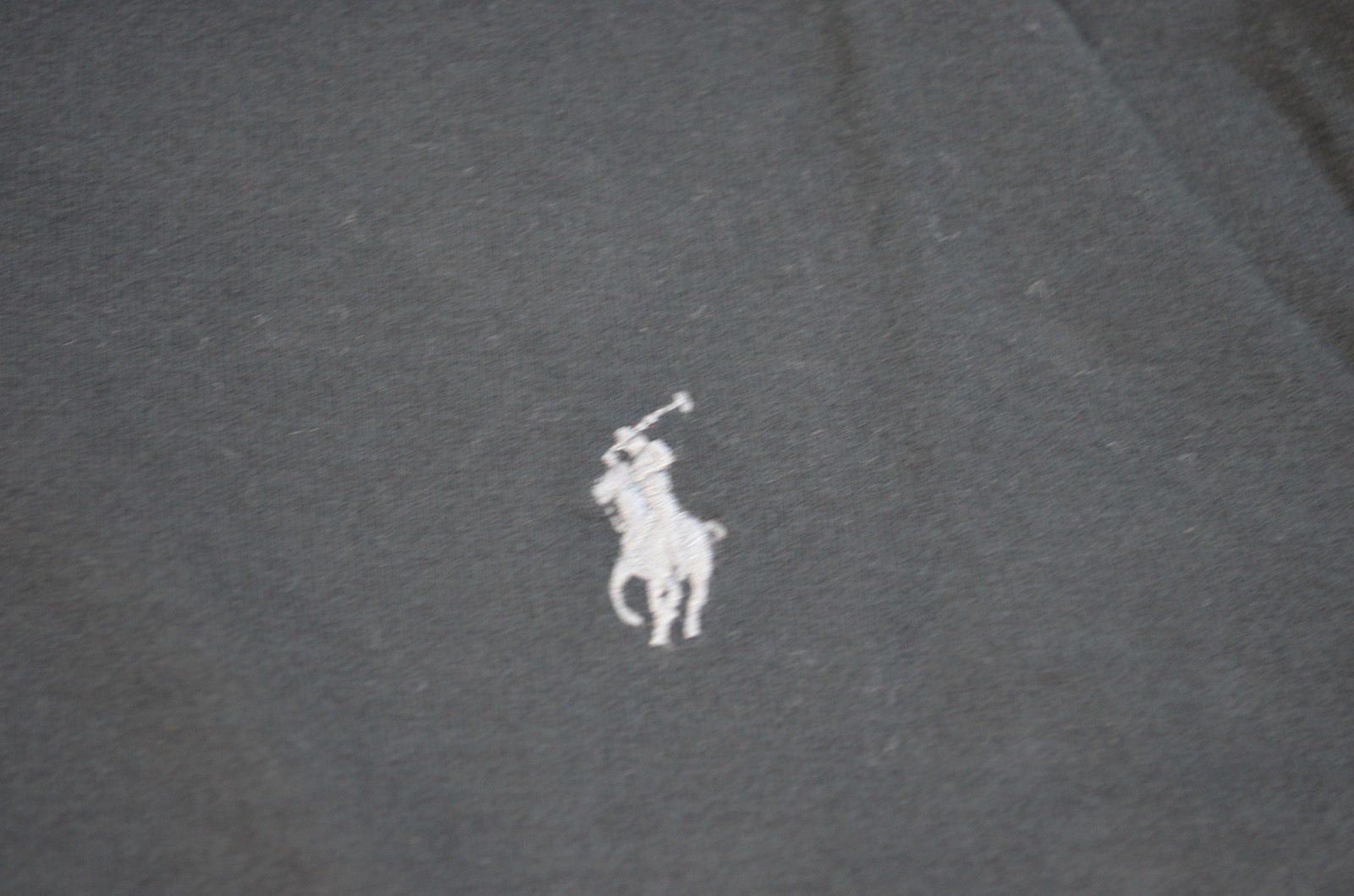 Polo Ralph Lauren Performance Fleece Black Pullover 1/4 Zip Sweater Men's Large thumbnail 3