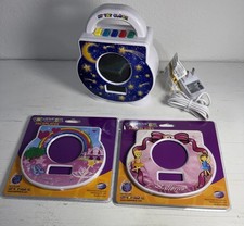 My Tot Clock Toddler Sleep Alarm Timeout Clock w/ 1 Cartridge  AC Adapter Works