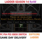 LADDER ✅ PC PS4 PS5 XBOX SWITCH✅ TOKEN OF ABSOULTON DIABLO 2 RESURRECTED D2R