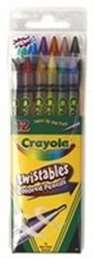 Crayola 7409C Twistable Colored Pencils- 30 Pack