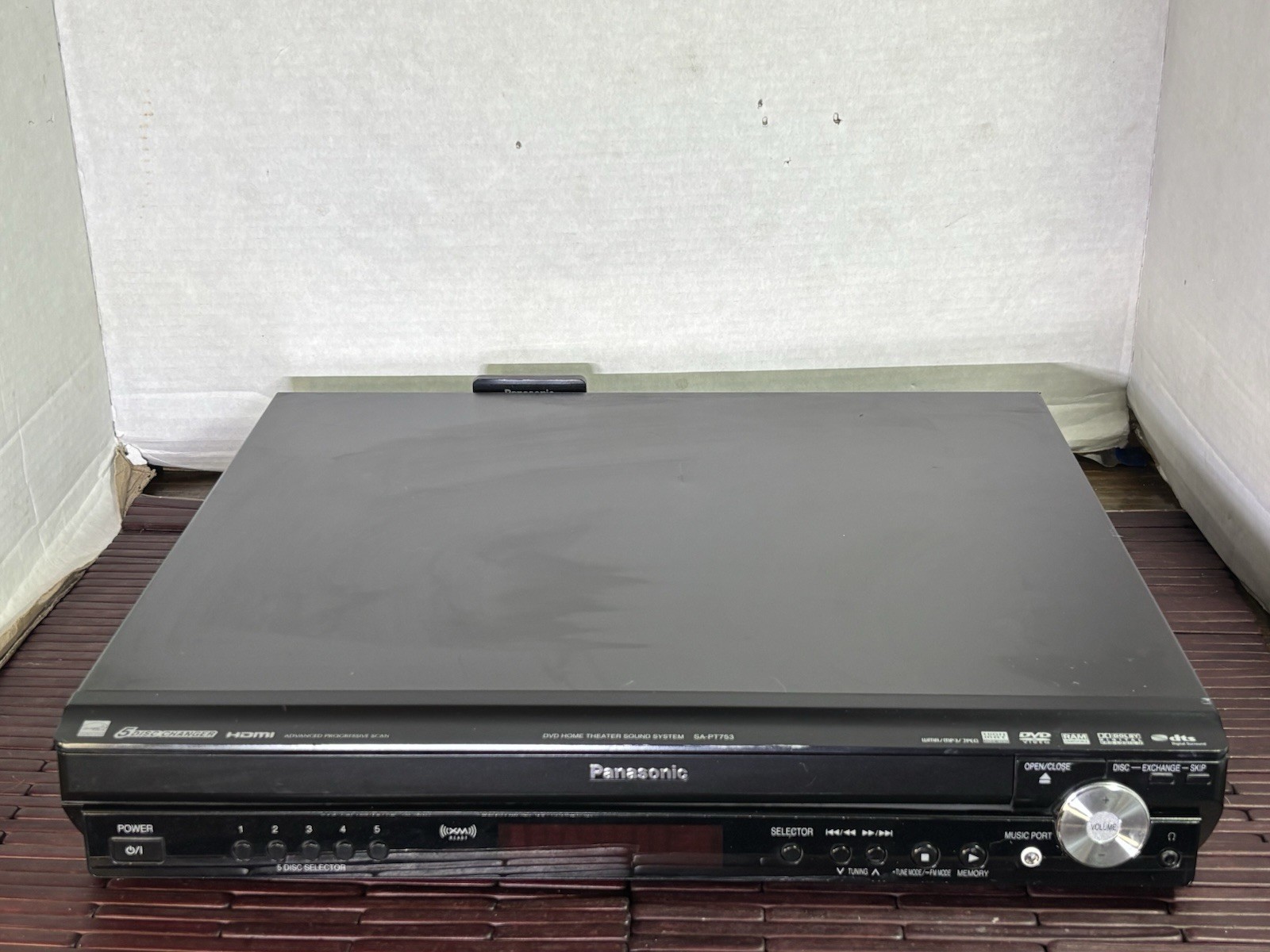 System  - Sa-pt753 Tested & Works -  No Remote