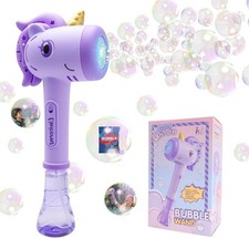 Unicorn Automatic Bubble Wand,Fully Automatic Bubble Machine Wand Toy