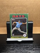 Jacob Lopez 2024 Topps Heritage High Number #285 Chrome /699 (RC) Tampa Bay Rays