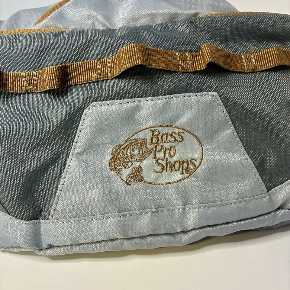 Bass Pro Shops Gris Marrón Pescador Trail Cintura Pack / Riñonera / Riñonera Foto 3 de 4