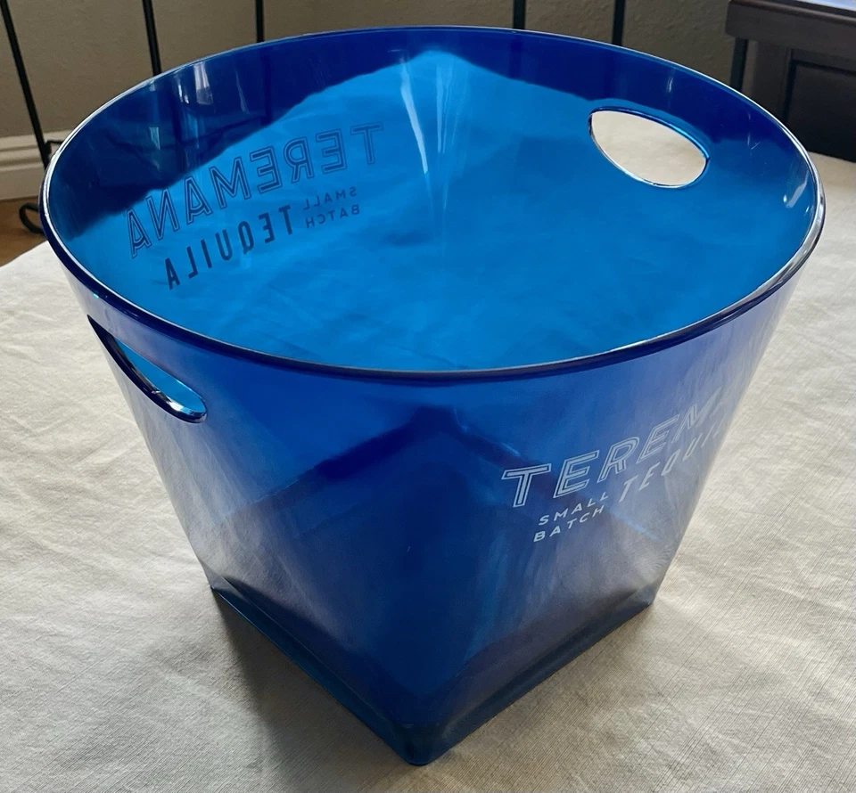 Teremana Tequila Botella Acrílica Gruesa Servicio Cubo de Hielo con Asas TOTALMENTE NUEVO Foto 4 de 4
