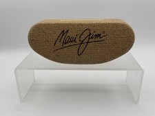 Maui Jim Sunglass Bamboo Hardshell Travel Case Eyeglass Protector, Pre-owned