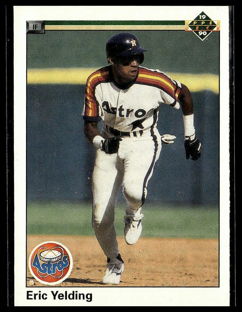 Eric Yelding *ROOKIE CARD* (RC) 1990 Upper Deck #427