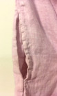 HOT COTTON Sz L Pink Linen Wide Leg Pant with Pockets 46" Hip by Marc Ware USA — photo 3