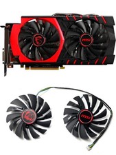 For MSI R9 390X 390 380 R7 370 GAMING Graphics Card Cooling Fan PLD10010S12HH