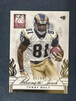 2014 Elite Passing the Torch Gold Torry Holt/Tavon Austin Rams /49