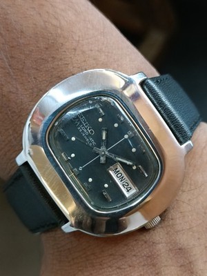 VINTAGE SEIKO LM LORD MATIC 25J PATINA DIAL 5606-5011 JAPAN MEN'S