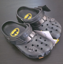 Crocs Crocs Batman Black Slip-On Clog Sandals...