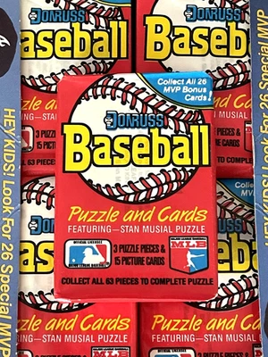 1988 DONRUSS BASEBALL MLB ⚾️ PACK 15 Cards + 3 Puzzle Pieces HOF RC IMPORT OVP‼️ - Bild 1 von 4