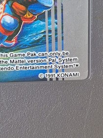 Rollergames NES PAL A Konami NES-US-AUS 1991 Nintendo