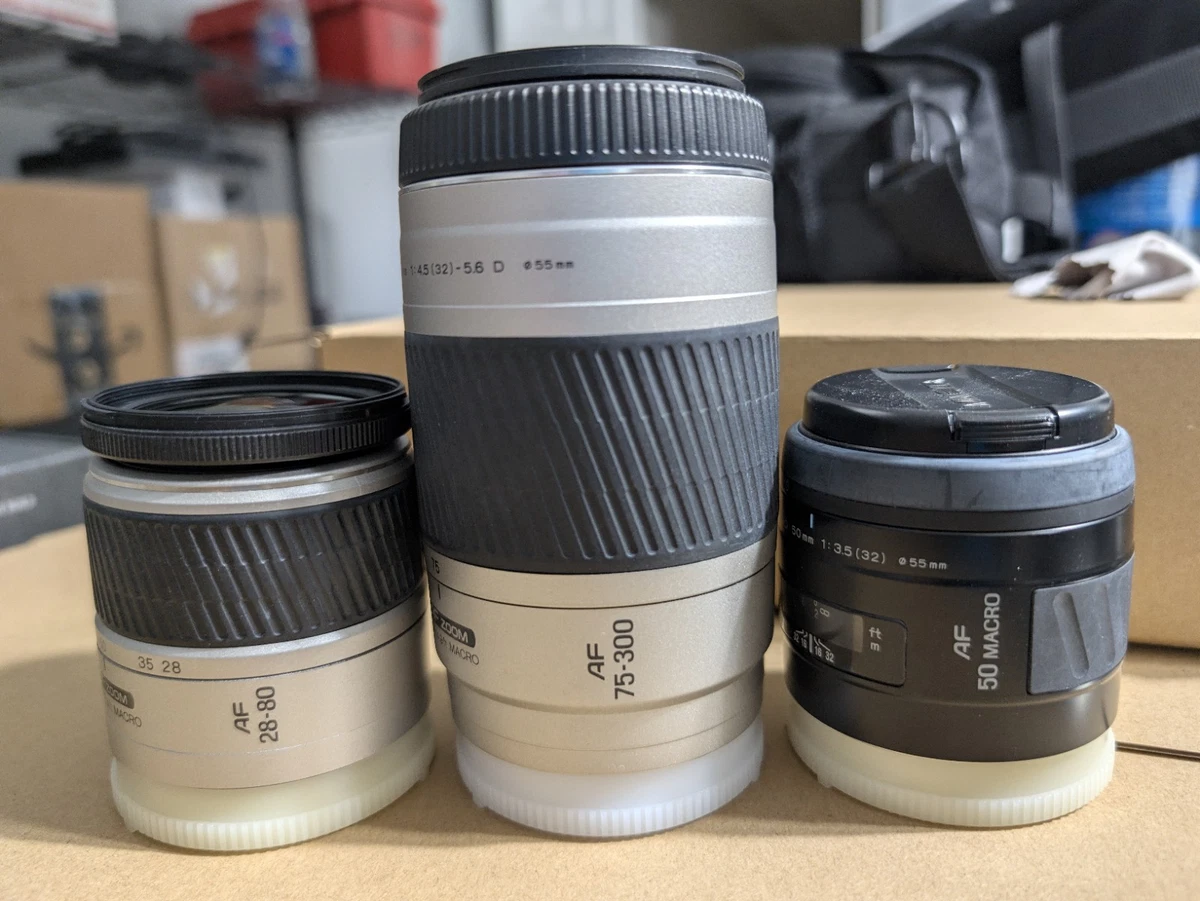25+ Minolta A-mount 50mm Focal Camera Lenses for sale | Updated