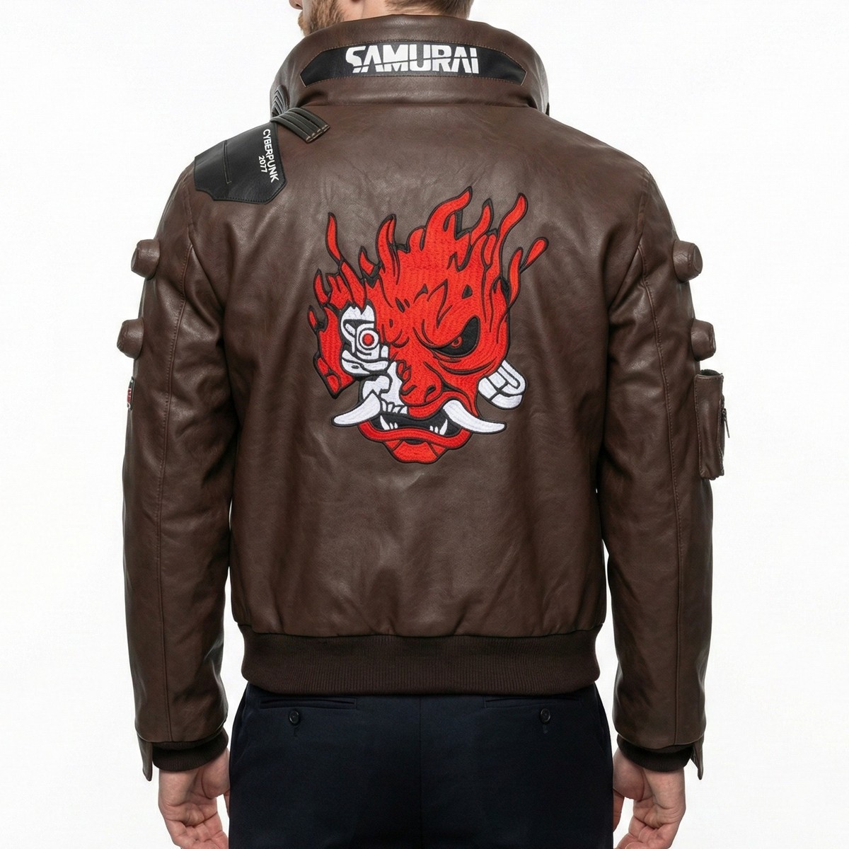 Cyberpunk 2077 Inspired Samurai Brown Jacket | Johnny Silverhand