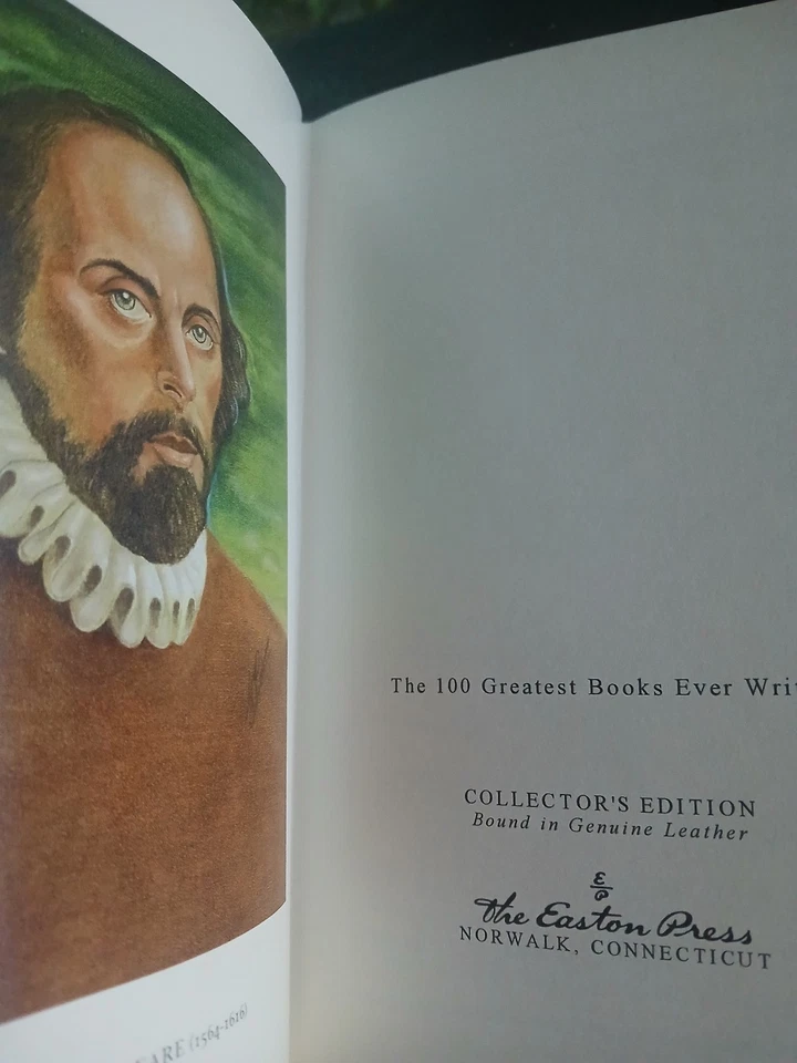 🔥 HAMLET - Shakespeare - Easton Press Leather RARE FIND 🔥 Foto 4 de 4