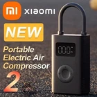 XIAOMI Mijia Air Pump 2 25%Speed Boost 150PSI Car Tire Inflator Compressor