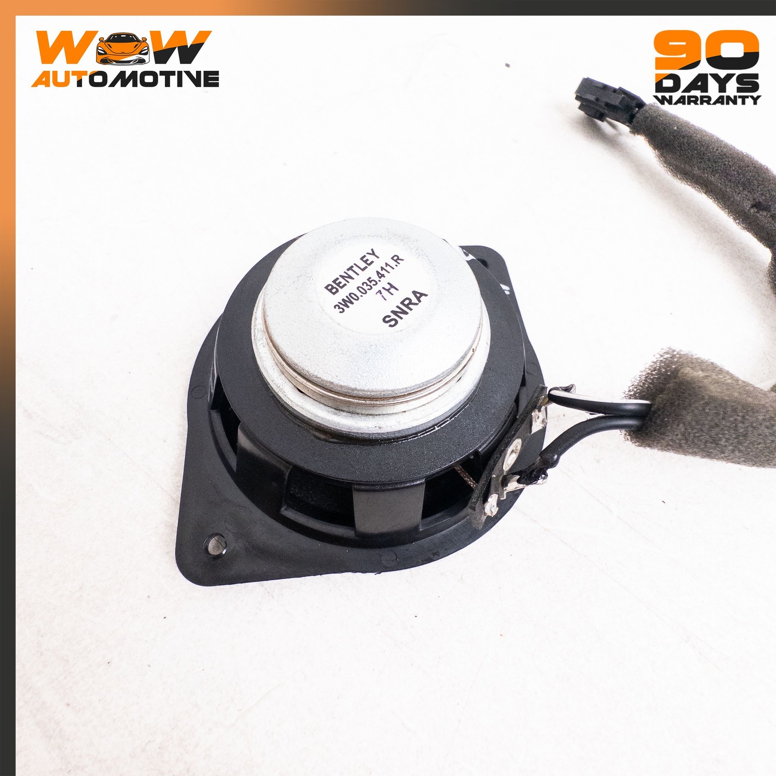 04-13 BENTLEY CONTINENTAL GTC RIGHT LEFT MID TON RANGE SOUND SPEAKER SET OEM