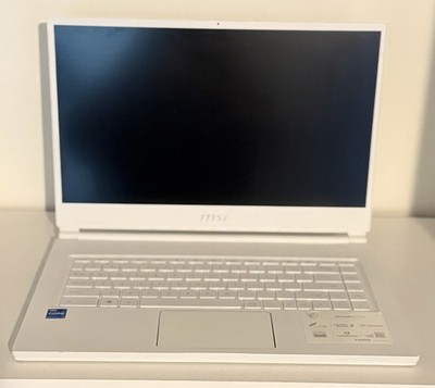 MSI Stealth 15M A11SEK 15.6  Gaming Laptop i7 RTX 2060 Max-Q White