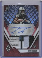 2023 Panini Phoenix-Tre Tucker RPS Rookie Auto Jersey/Laundry Tag 04/25