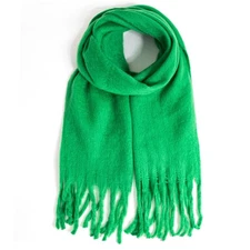 Winter Women Chunky Scarf Warm Blanket Big Thick Large Oversized Wrap Colorfu...