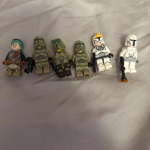 Star Wars Lego Figure Lot of 6