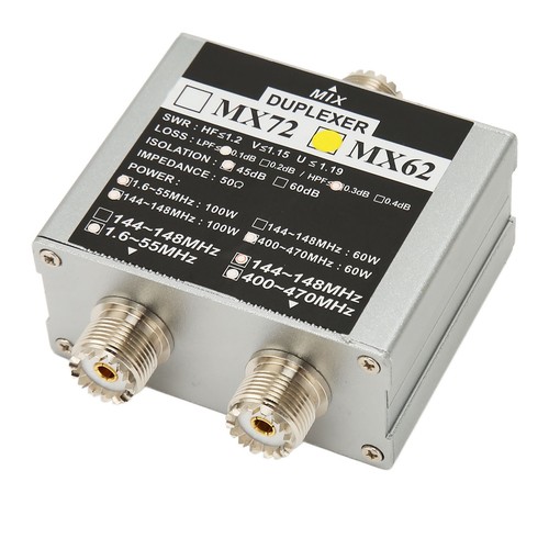 Kombiner antenowy VHF UHF HF krótka fala 3-pasmowa stacja tranzytowa kombiner duplex FY - Zdjęcie 9 z 24