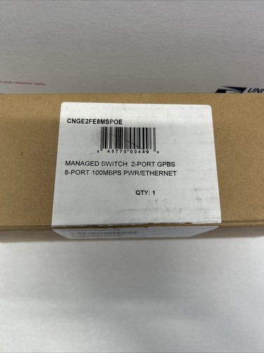 Comnet CNGE2FE8MSPOE 2PORT 1000MBPS 8PORT 100MBPS HARDENED SWITCH NEW - Picture 8 of 9