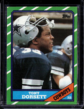 1986 Topps #126 Tony Dorsett Dallas Cowboys (HOF) EX-MINT