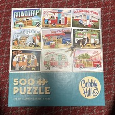 Cobble Hill "Hitting the Road" 500 Piece Jigsaw Puzzle - Complete