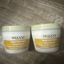 2 PACK Mizani True Textures Curls, Coils Waves Coil Stretch Cream 8oz