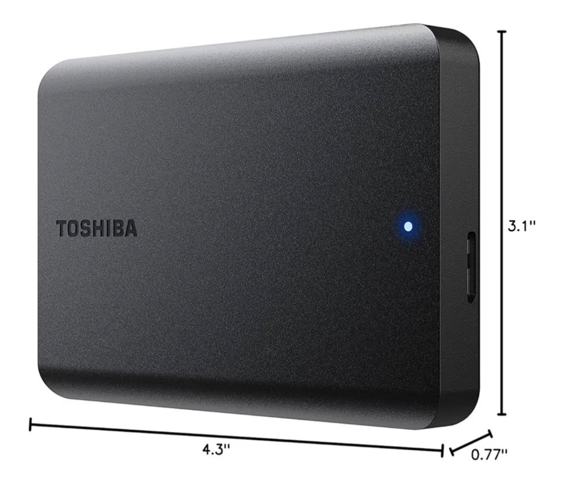 Toshiba Canvio Basics 4Tb Portable External Hard Drive Usb 3.0