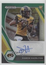 2021 Panini Prizm Draft Picks Green Damon Hazelton Jr #DPA-DHA Auto 1c0k