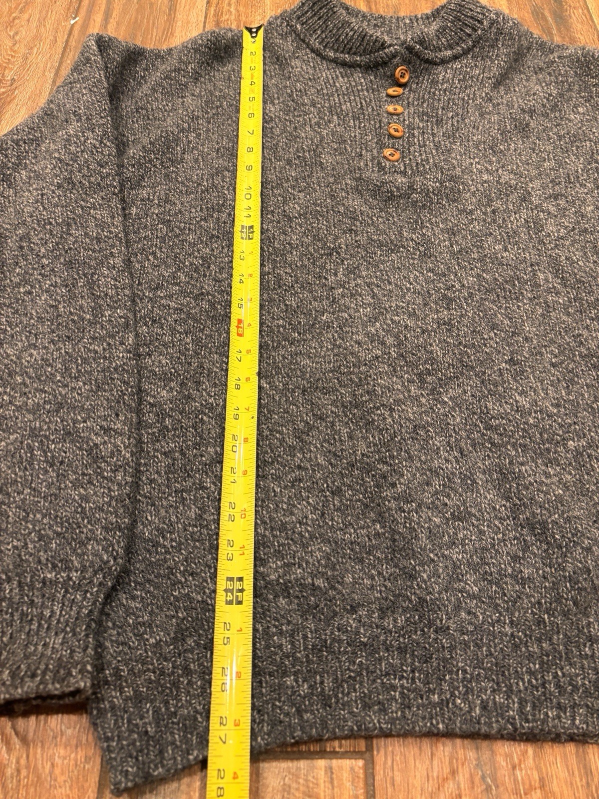 Pendleton Sweater Pullover Mock Henley Outdoorsma… - image 4