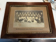 Vtg WWI German POW Sport Picture British Internment Camp