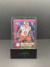 2024 Bowman Chrome Football Barrett Carter Pink Lava #19 Clemson Tigers