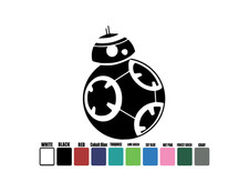 Disney BB-8 Star Wars Decal Sticker Car Truck Laptop Tumbler Window Bumper Wall