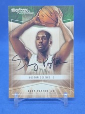 2004-05 Skybox Autographics Gary Payton #34 HOF 