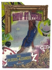 2024-25 Topps Finest Shai Gilgeous-Alexander Show Stoppers Die-Cut 52/74 #S-7
