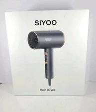 Professional Hair Dryer Ionic Blow Dryer Diffuser Magnet Nozzle 1600w By SIYOO