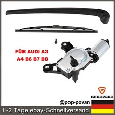 HINTEN SCHEIBENWISCHER WISCHERMOTOR DUSE Passt für Audi A3 8P A4 8E B6 B7 B8