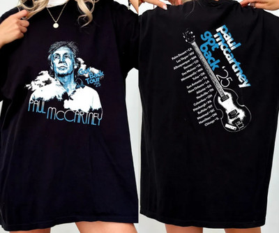P mccartney Got Back Tour 2025 TShirt tshirt