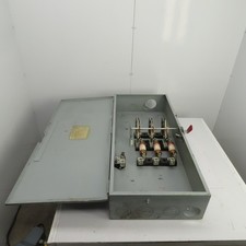 GE TG4325 400A Fusible Safety Disconnect Switch 240VAC 100HP 3PH Type 1 Enc.