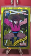 2025 Topps Chrome Marvel - Yellow Lava Refractor - Typhoid Mary - 123