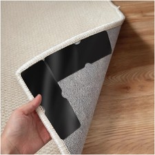 EQMQG 2 6 Inch Reusable Rug Grippers, Non Slip Rug Pad, Removable Rug Sticker...
