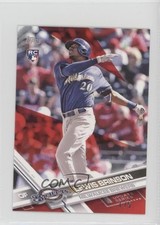 2017 Topps Mini Update Series Red 1/5 Lewis Brinson #US226 2d9