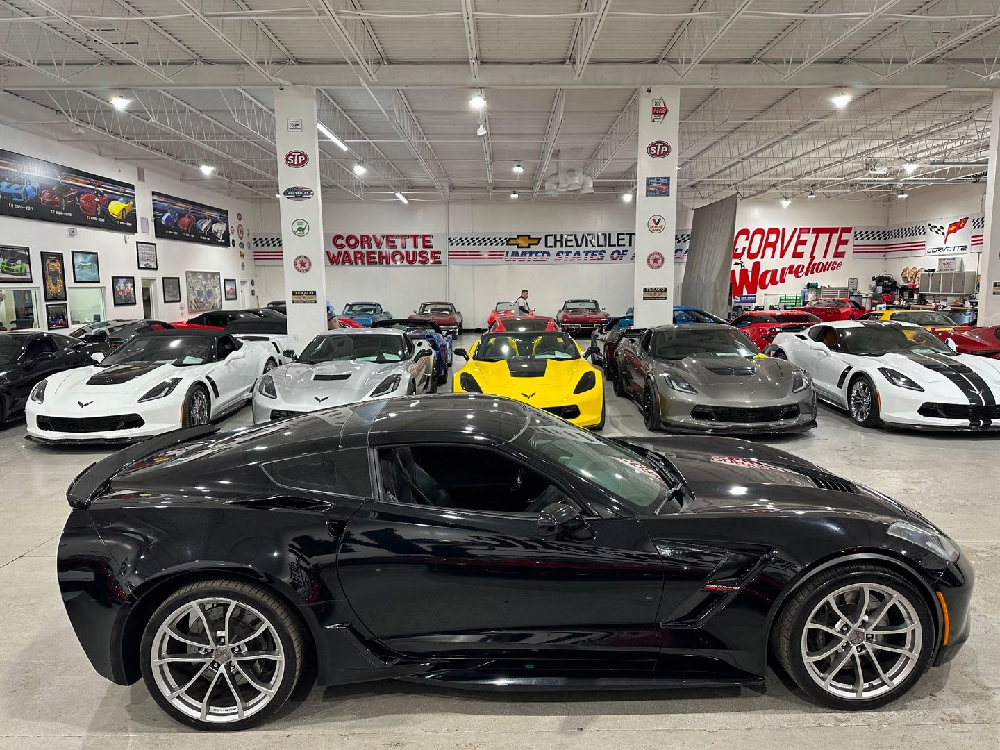 2017 [GBA] Black Chevrolet Corvette   | C7 Corvette Photo 7
