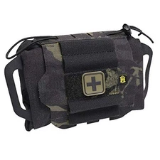 Multicam Black Utility Holster Pouch High Abrasion Neoprene with MOLLE Mount