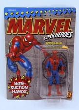 Vintage - Marvel Super Heroes - SPIDER-MAN - Web Suction Hands Toybiz - 1990